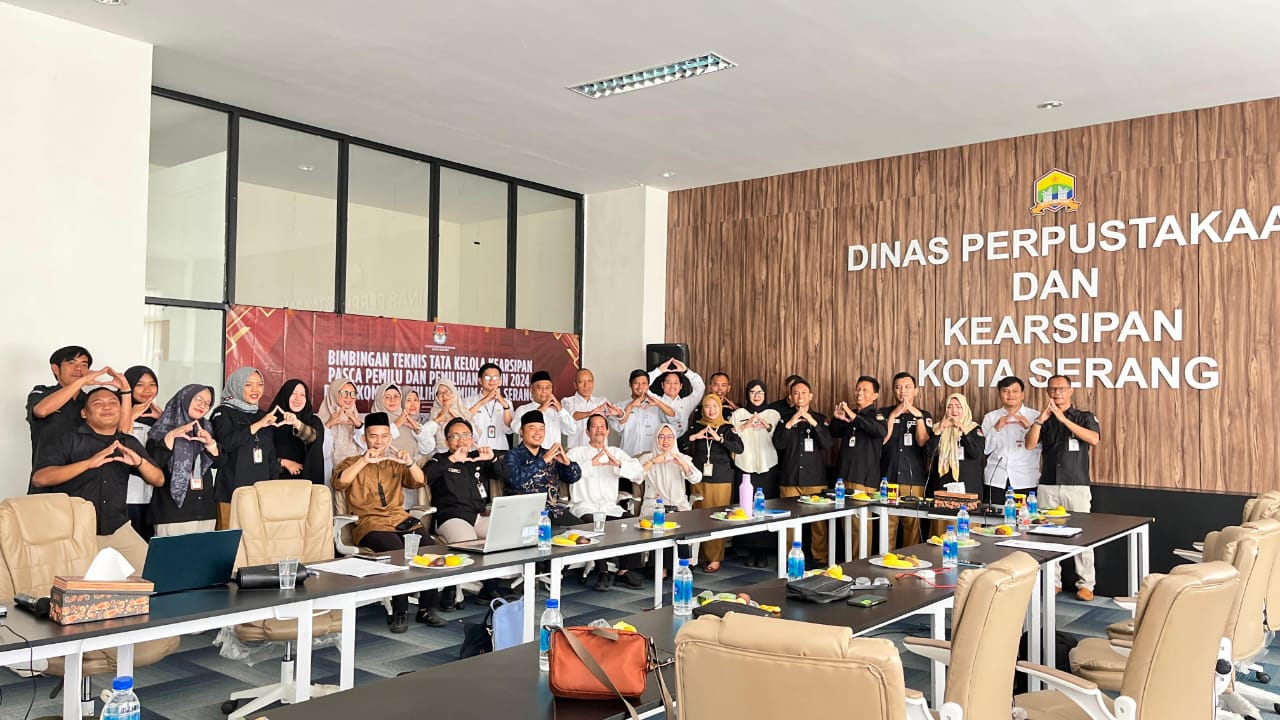 BIMBINGAN TEKNIS TATA KELOLA KEARSIPAN PASCA PEMILI DAN PEMILIHAN UMUM PADA KPU KOTA SERANG_22 OKT 2025