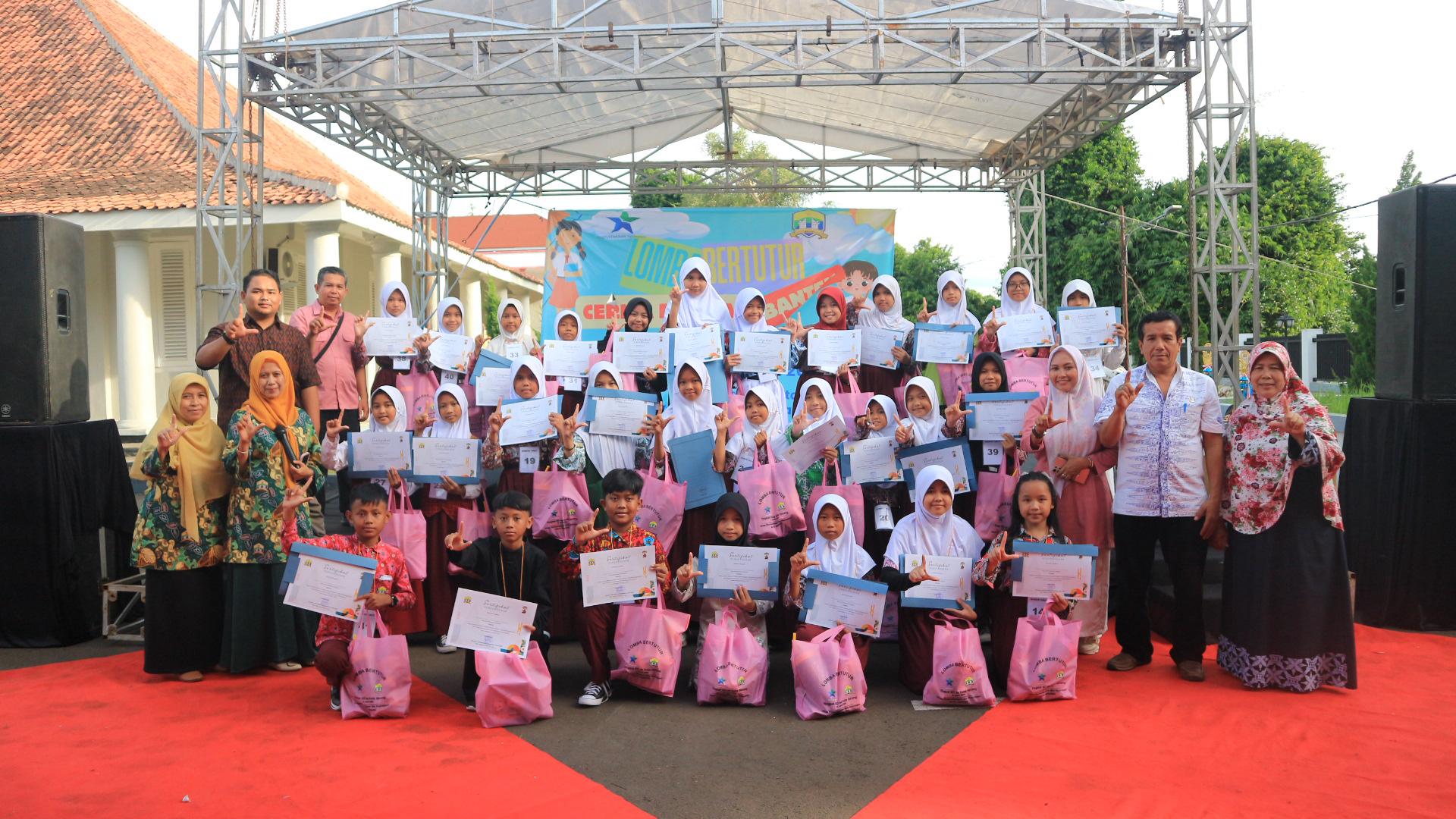Salam Literasi, Lomba Bertutur Tingkat Sekolah Dasar (SD) Se-Kota Serang