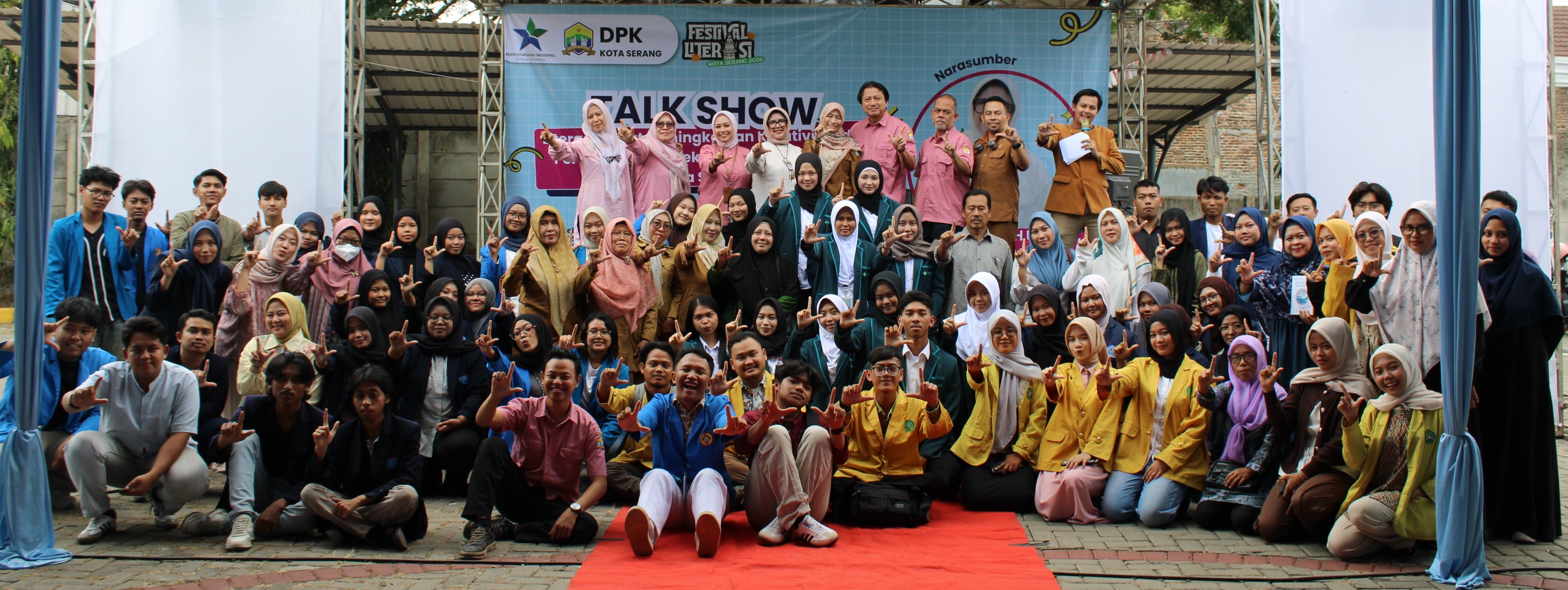 Festival Literasi Kota Serang Hadirkan Talkshow Inspiratif, Dorong Generasi Muda untuk Berkarya dan Berdaya