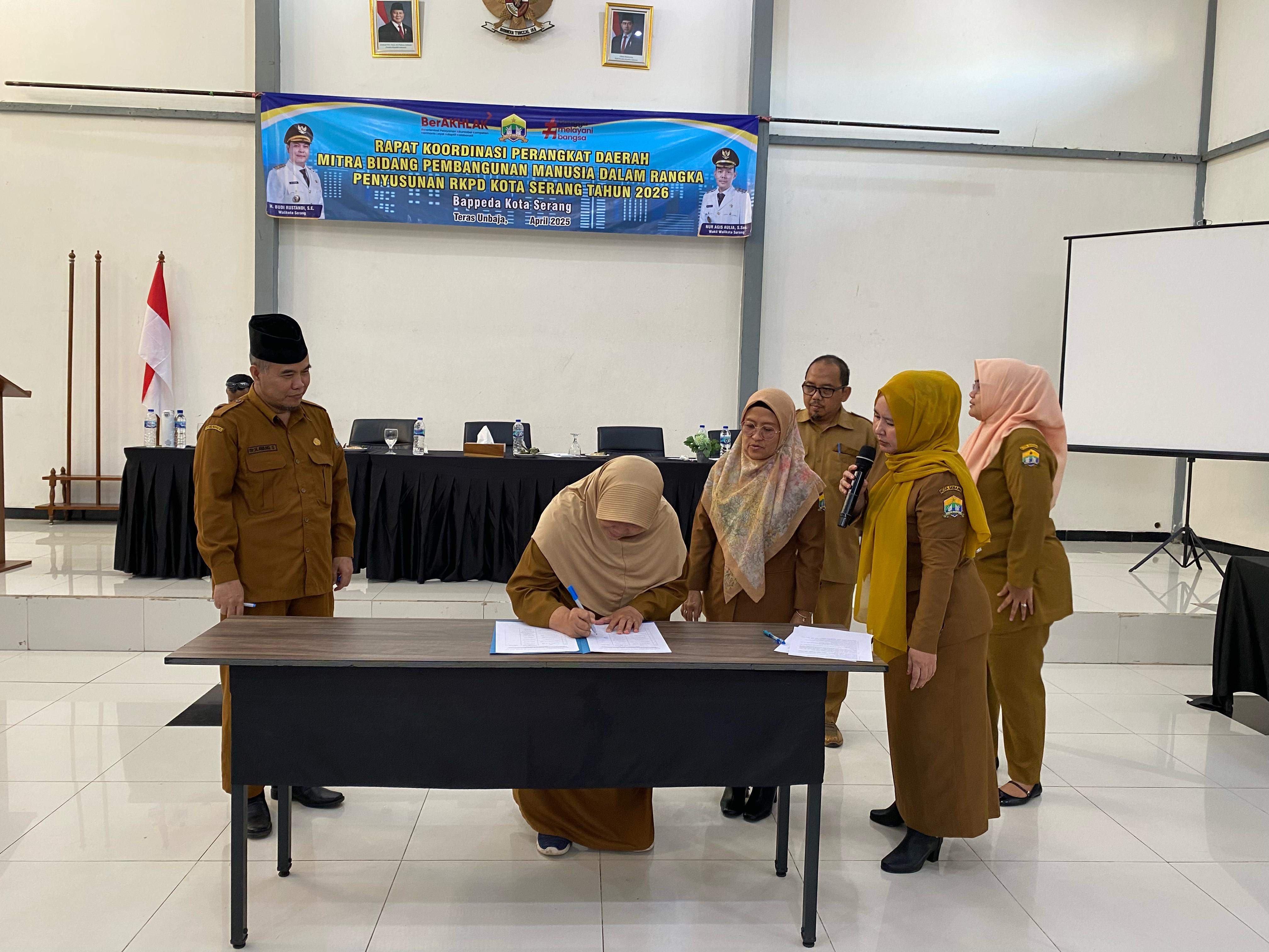 PENANDATANGANAN KESEPAKATAN PERBAIKAN PERENCANAAN 2026