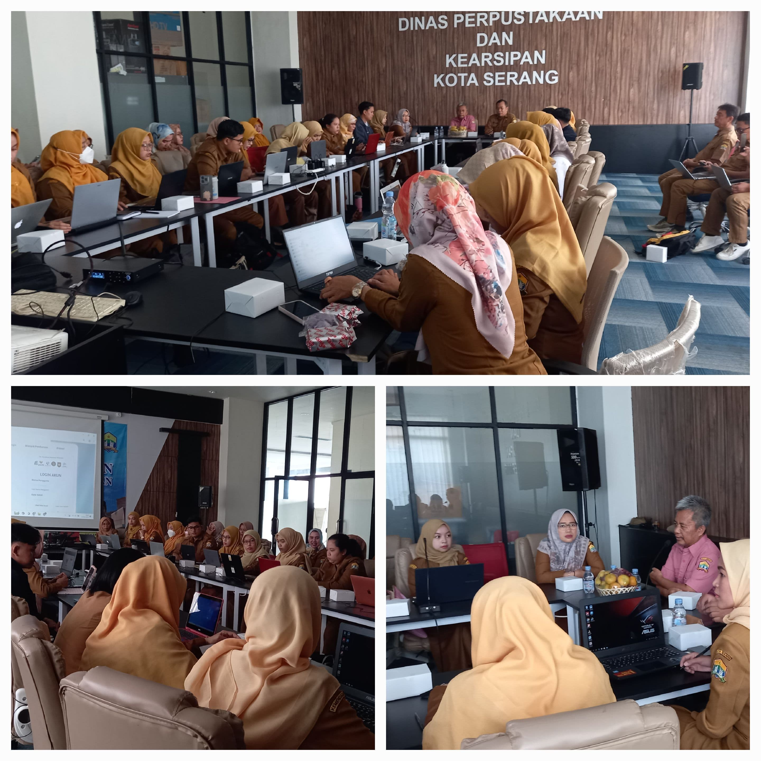 SOSIALISASI PEMANFAATAN APLIKASI SRIKANDI_DINAS KESEHATAN