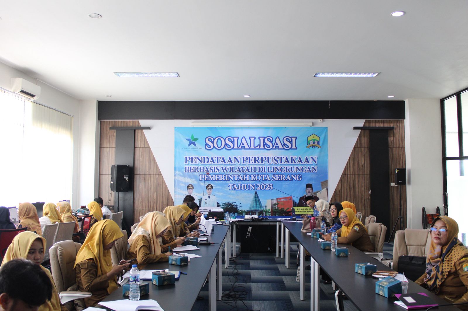 SOSIALISASI PENDATAAN PERPUSTAKAAN